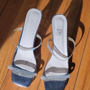 Chic Silver Women's Heels